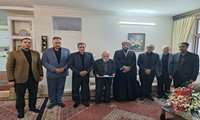 تجلیل مسئولان دانشگاه علوم پزشکی زنجان از خانواده سرهنگ شهید محسن احمدی