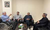نشست مشترک رئیس دانشگاه علوم پزشکی زنجان و نماینده مردم زنجان و طارم در مجلس شورای اسلامی